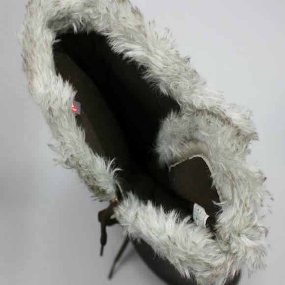 The North Face Ladies 5 Shellista Lace Luxe Brown Waterproof Tall Winter Boots - Picture 7 of 12